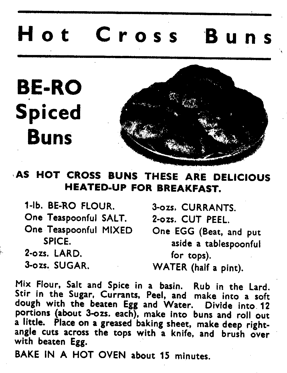 Bero Hot Cross Buns