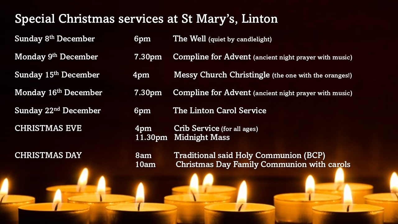 Special Christmas services at 